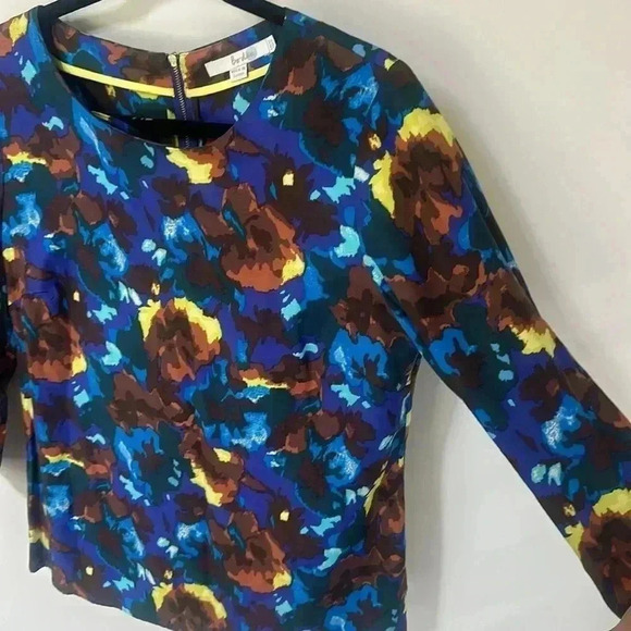 Boden Multicolor Floral Pattern Print Silk Blend Top Blouse Women’s Size… - Picture 5 of 9